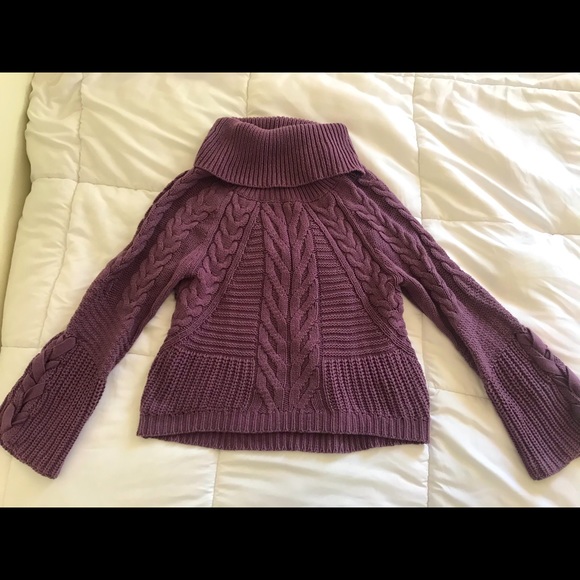 Express Purple Sweater - Picture 1 of 7